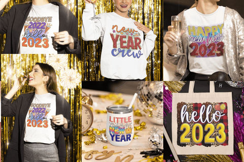New Year Sublimation Bundle SVG Regulrcrative 