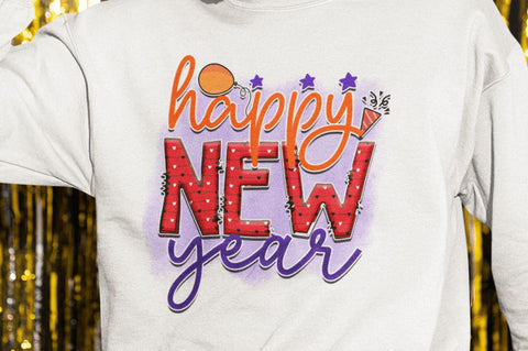 New Year Sublimation Bundle SVG Regulrcrative 