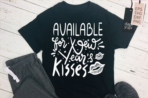 New Year SVG Available For New Year Kisses Quotes SVG dapiyupi store 