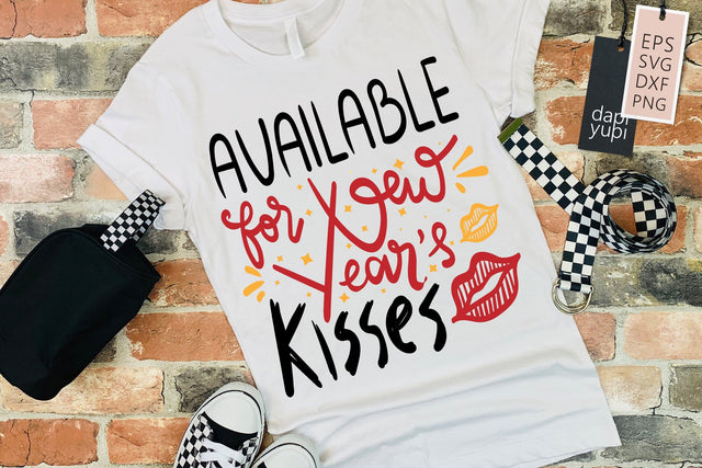 New Year SVG Available For New Year Kisses Quotes SVG dapiyupi store 