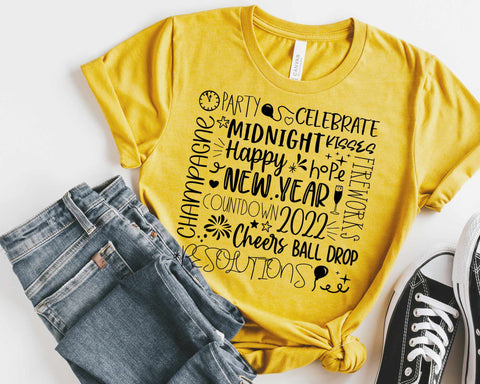 New Year SVG Bundle - Holiday shirt SVG for Cricut - New Year Eve SVG bundle - 2022 - Digital Download SVG Isobel Jade Designs 