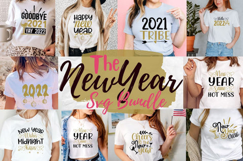 New Year SVG Bundle SVG Designangry 