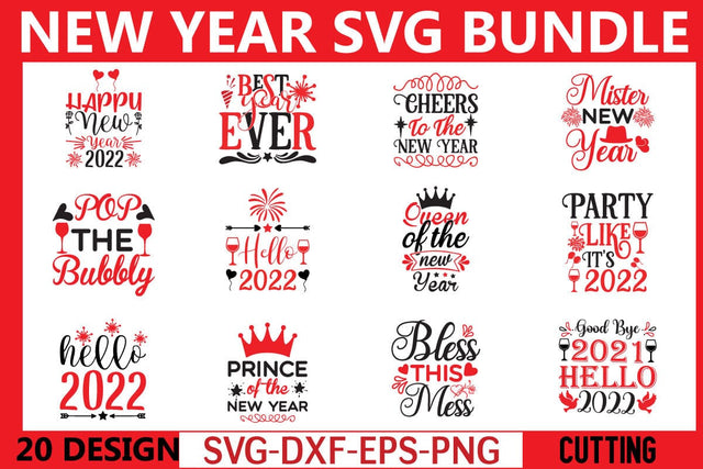 New year svg bundle SVG designer krishna 