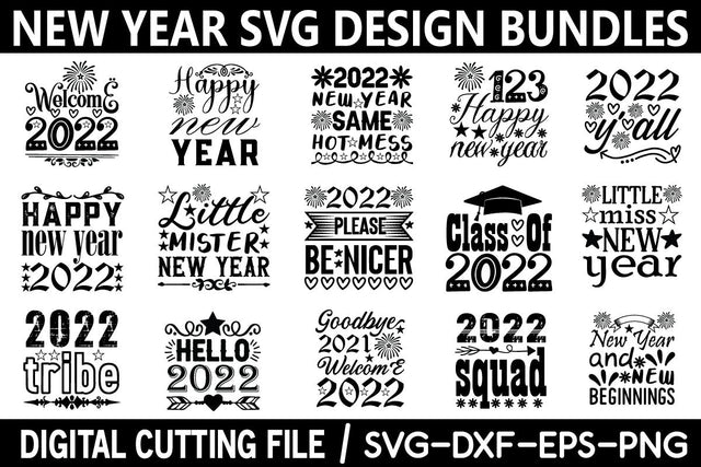 new year svg bundle SVG designer krishna 