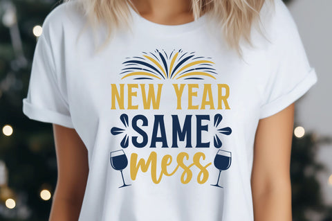 New Year svg bundle SVG Regulrcrative 