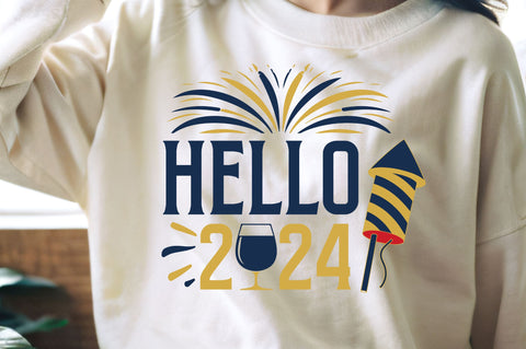 New Year svg bundle SVG Regulrcrative 