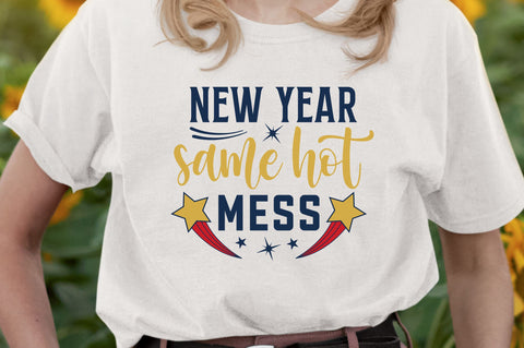 New Year svg bundle SVG Regulrcrative 