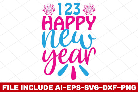 New Year SVG Design Bundle SVG Rupkotha 