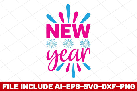 New Year SVG Design Bundle SVG Rupkotha 