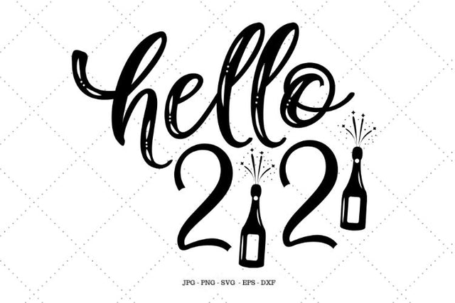 New Year Svg, Happy New Year, New Year Clip Art, Gift for New Year, Happy New Year 2021, New Year 2021 SVG SVG Digital Designer 