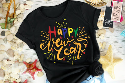 New Year SVG Happy New Year Quotes SVG dapiyupi store 