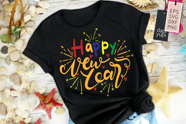 New Year SVG Happy New Year Quotes SVG dapiyupi store 