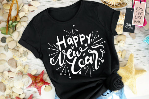 New Year SVG Happy New Year Quotes SVG dapiyupi store 