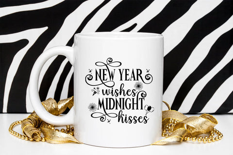 New Year Wishes I Happy New Year 2024 SVG I New Year Quotes 2024 SVG SVG Happy Printables Club 