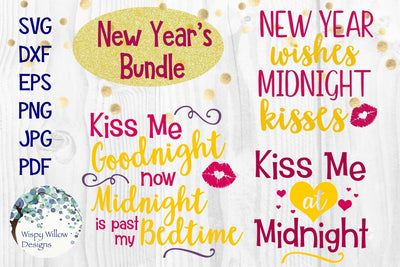 New Year's Bundle SVG Wispy Willow Designs