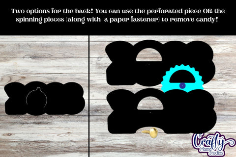 New Years Candy Dome Holder, 2023 Candy Ornament Svg Design SVG Crafty Mama Studios 