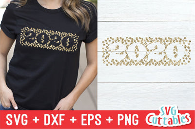New Year's Confetti Svg Cuttables 