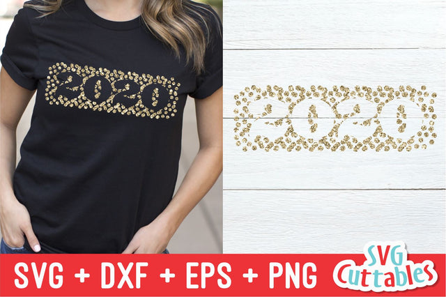 New Year's Confetti Svg Cuttables 