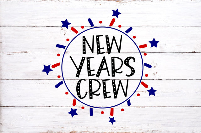 New Years Crew Svg, Png, Dxf Files SVG RedFoxDesignsUS 