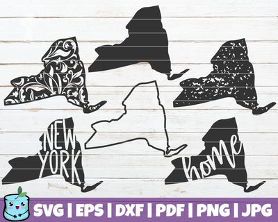 New York State SVG MintyMarshmallows 