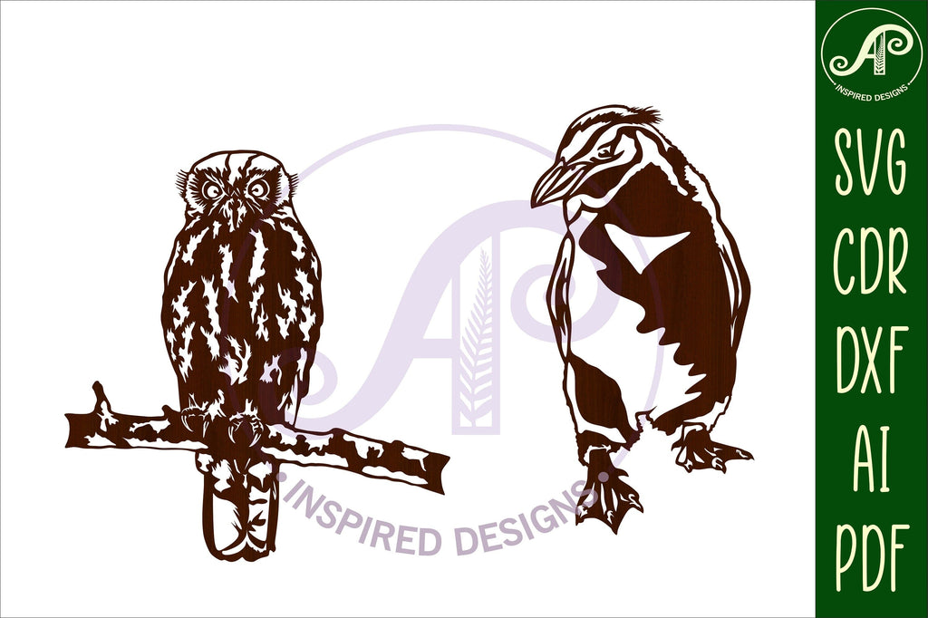 New Zealand native cut outs SVG files - So Fontsy