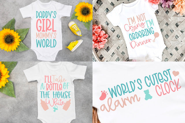 Newborn Baby SVG Bundle | Baby SVG Cut Files SVG Illuztrate 