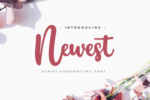 Newest Font twinletter 