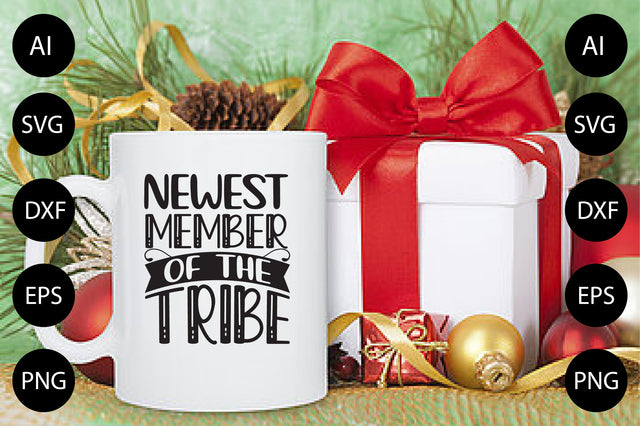 Newest Member Of The Tribe SVG CraftlabSvg29 