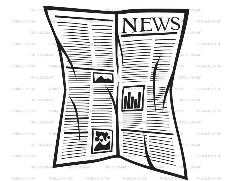 Newspaper SVG TribaliumArtSF 
