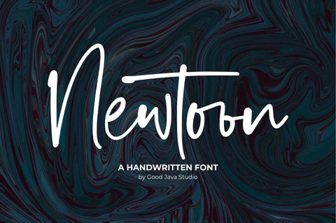 Newtoon – Handwritten Font Font Good Java 