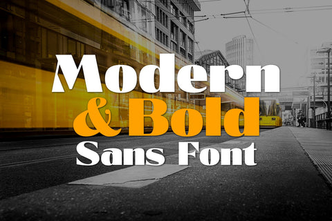 Nexomuki / modern & bold sans Font Javapep 