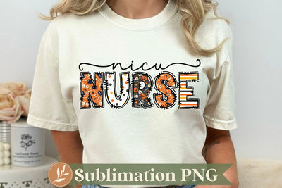 NICU Nurse Halloween Sublimation File Sublimation LilleJuniper 