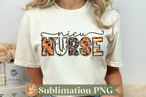 NICU Nurse Halloween Sublimation File Sublimation LilleJuniper 