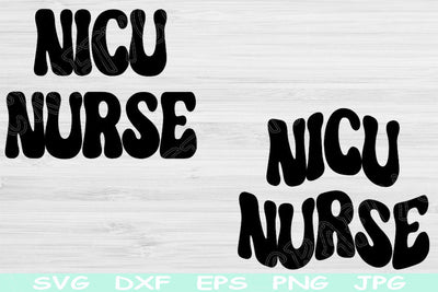 NICU Nurse Svg Dxf Png Eps Cut Files, Pediatric Nurse Svg, Neonatal Nurse Svg Files For Cricut, Nurse Shirt Svg Silhouette Digital Designs SVG TiffsCraftyCreations 