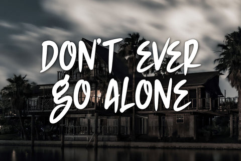 Night Hunter Font Dumadistyle 