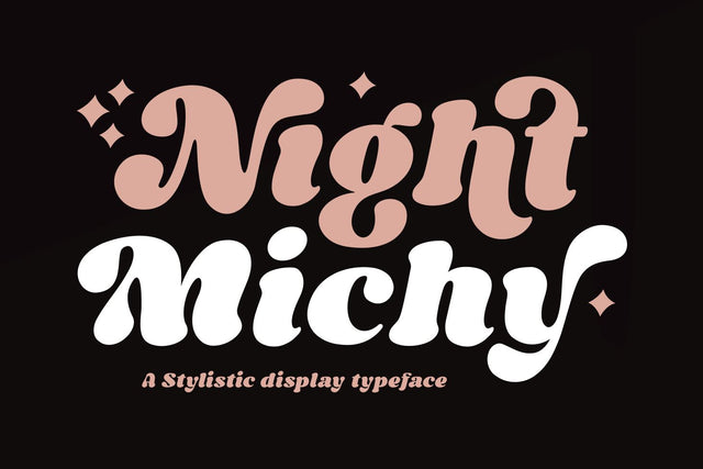 Night Michy Font Zeenesia Std 