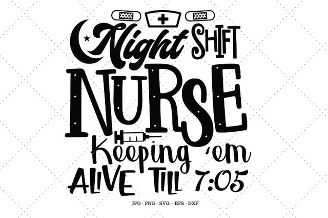 Night Nurse Sign Svg, Night Nurse Svg, Nurse Svg, Nurse Gift, Nurse Mug Svg, Registered Nurse Svg SVG SVG Digital Designer 