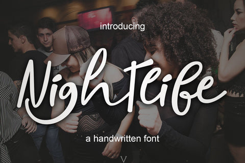 NightLife Font Mrletters 