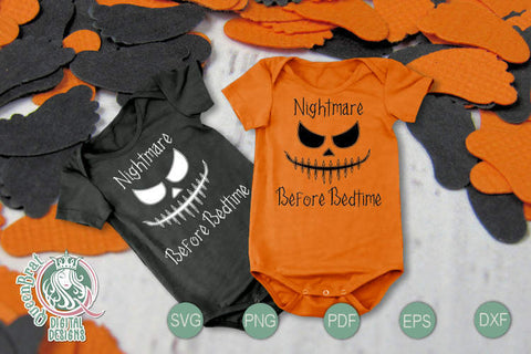 Nightmare Before Bedtime SVG SVG QueenBrat Digital Designs 