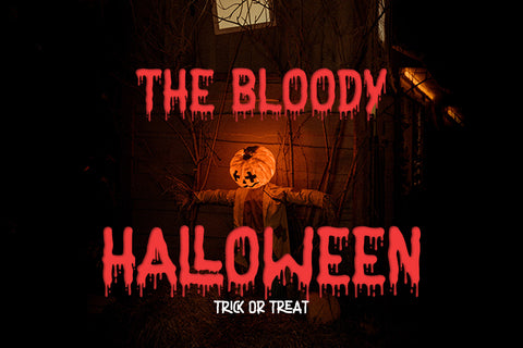 Nightmare - Horror Display Font Font Alpaprana Studio 