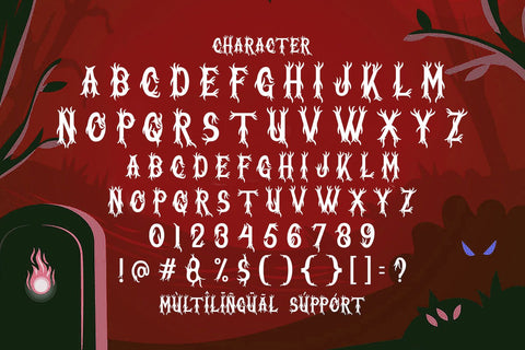 Nightmare - Horror Font Font StringLabs 