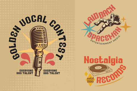 NIKARU | Groovy Retro Font Font twinletter 