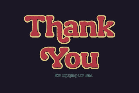 Nilkuza - Retro Display Font Font twinletter 