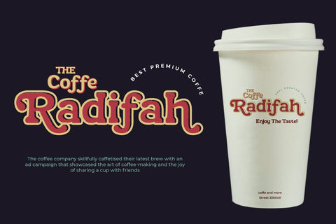 Nilkuza - Retro Display Font Font twinletter 