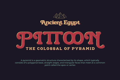 Nilkuza - Retro Display Font Font twinletter 