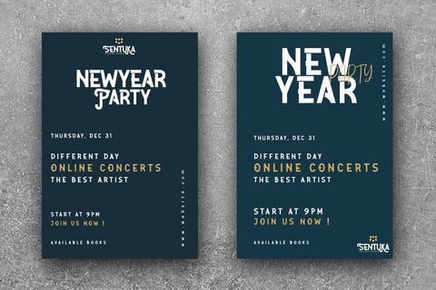 Nimble Font twinletter 