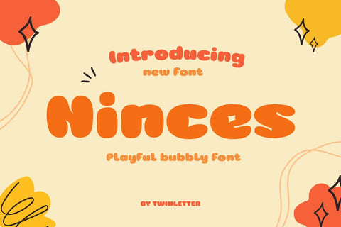 Ninces Font twinletter 