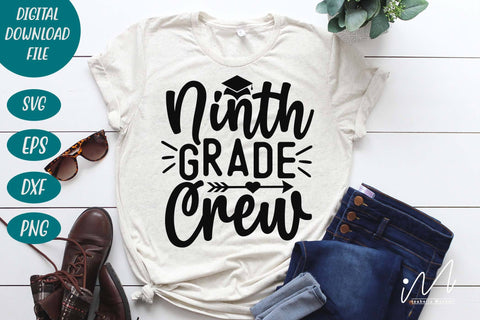 Ninth grade crew svg, Halloween t shirt svg, Ninth grade teacher t shirt, Ninth grade group shirt svg, Teacher gift shirt svg, funny teacher svg, cool teacher svg SVG Isabella Machell 