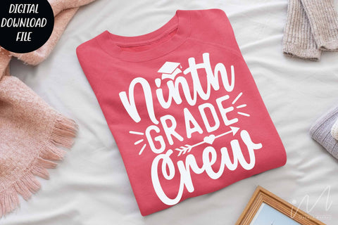 Ninth grade crew svg, Halloween t shirt svg, Ninth grade teacher t shirt, Ninth grade group shirt svg, Teacher gift shirt svg, funny teacher svg, cool teacher svg SVG Isabella Machell 