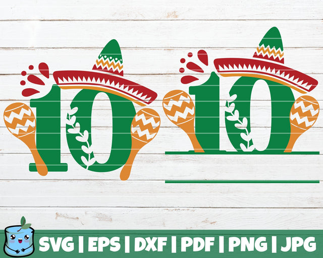 No 10 Fiesta SVG MintyMarshmallows 